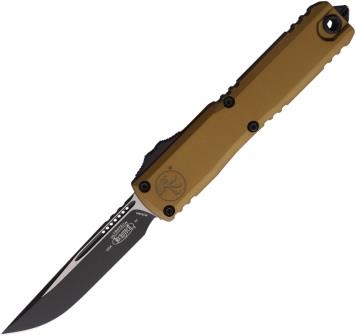 Microtech Automatic Pocket Knife Ultratech Gen IV Stonewash - MCT112141TA